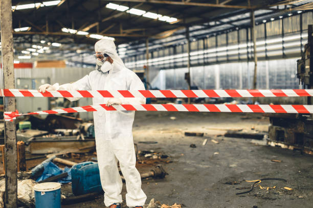 Professional Infectious Disease Decontamination technician working in Glencoe, MN
